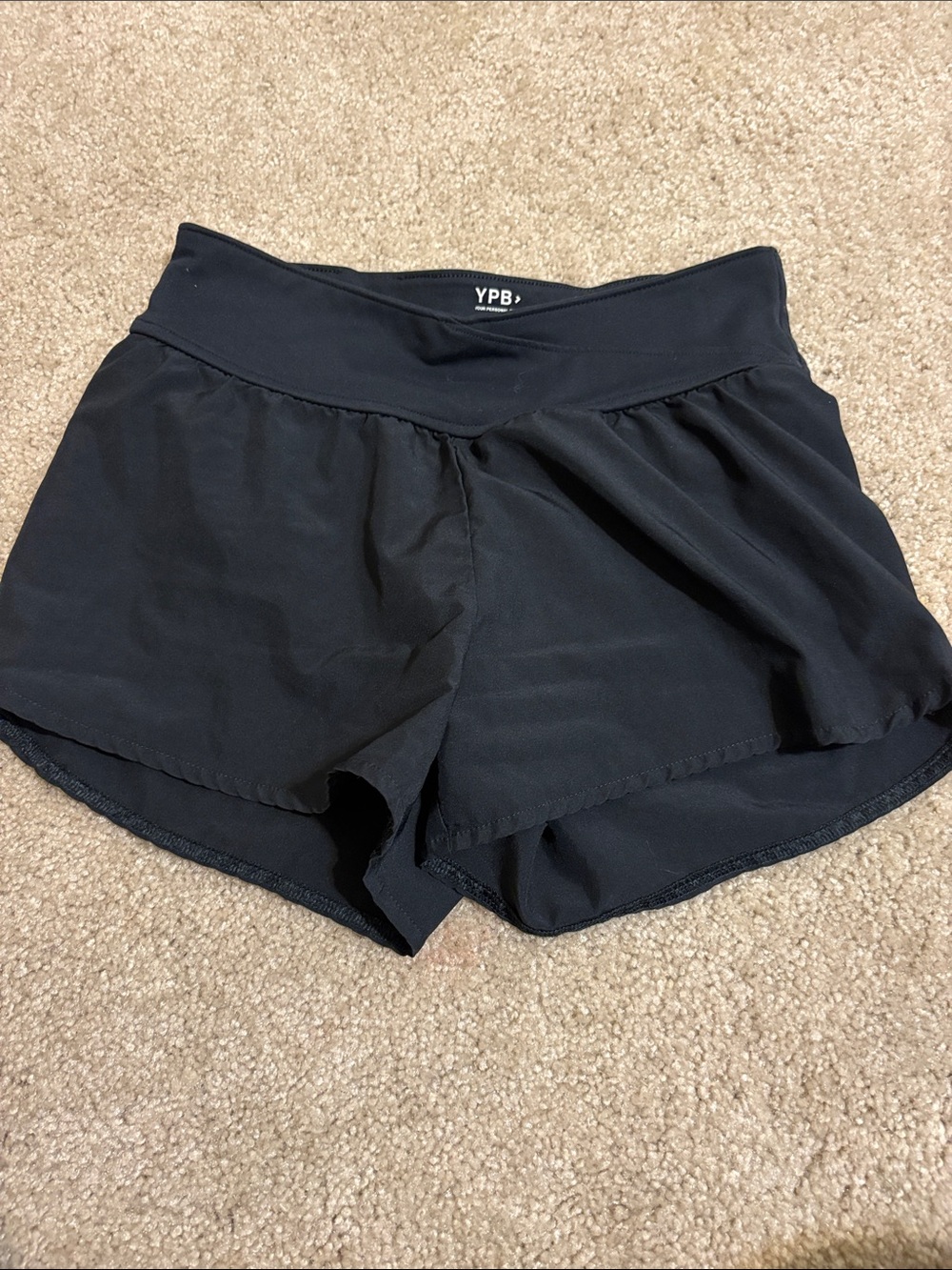 Abercrombie & Fitch YPB Black Women’s Athletic Shorts